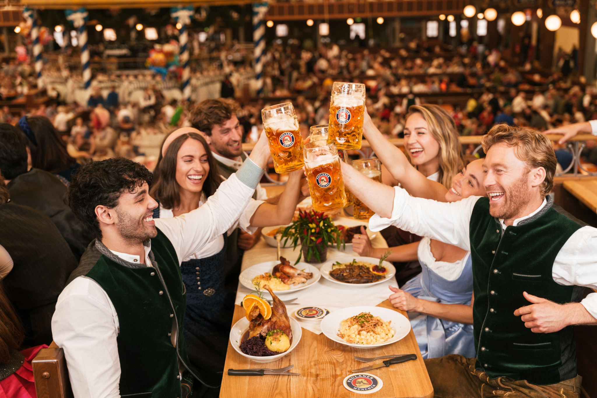 O'zapft is! – The keg is tapped!