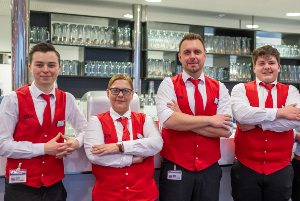 Stiftl-Team im Audi Sportpark